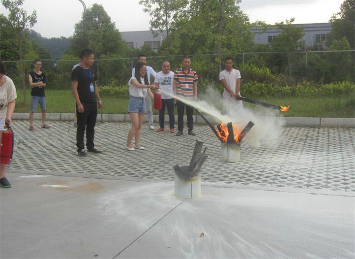 四川上特科技火災學習和演練